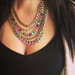 Stella & Dot Francis Statement Necklace